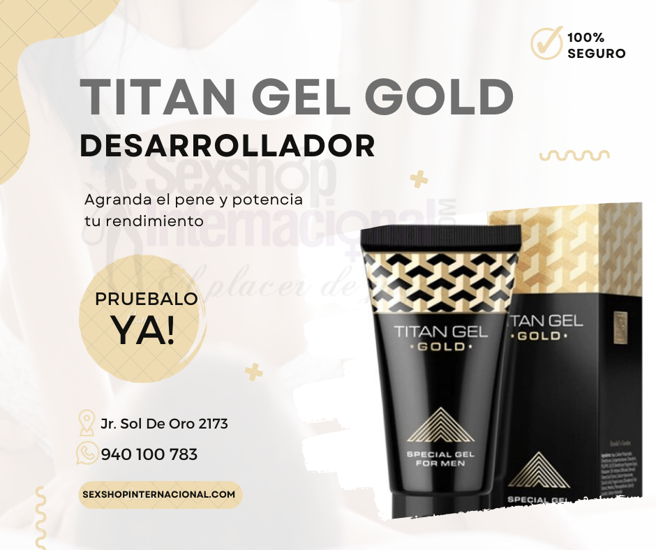 TITAN GEL GOLD AUMENTO DE PENE 50ML 